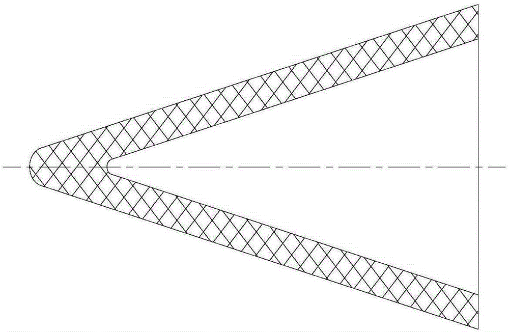 sandwich-structured-wave-penetrating-cover-capable-of-resisting-high