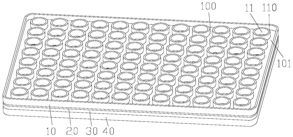 3D multi-layer high-flux organ chip and preparation method and application thereof
