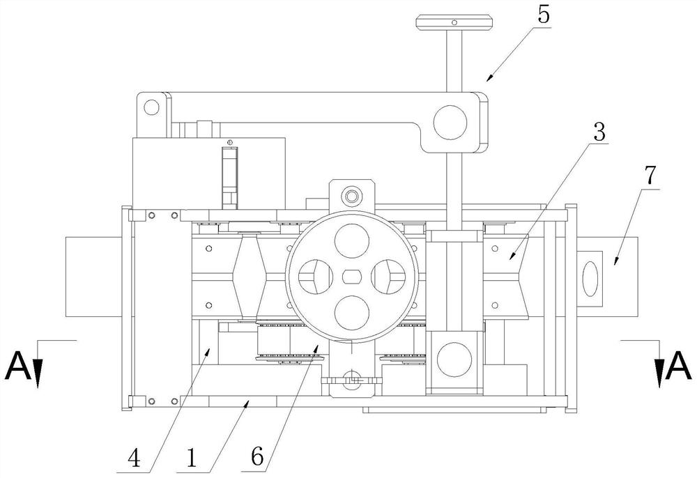 Wiring downhill auxiliary device