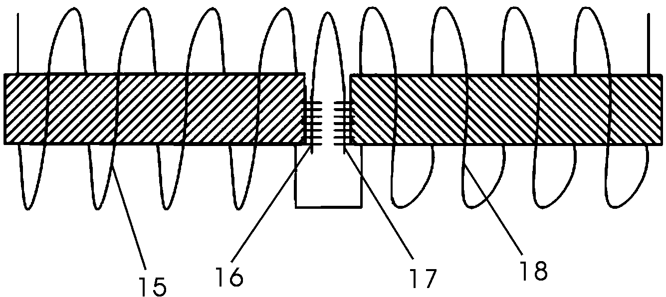 Self-induced photoelectric mixed current transformer