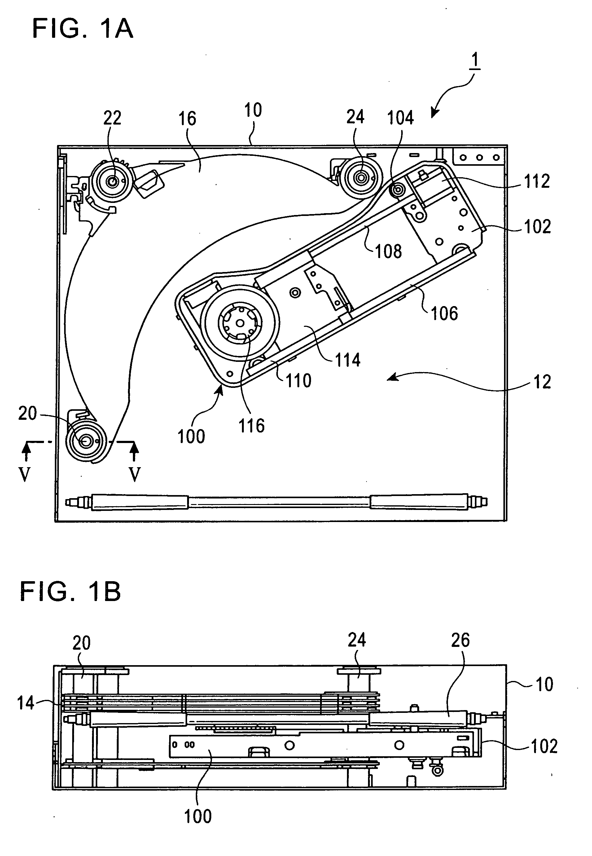 Disk device, and methods for checking, ejecting, and loading disk in disk device