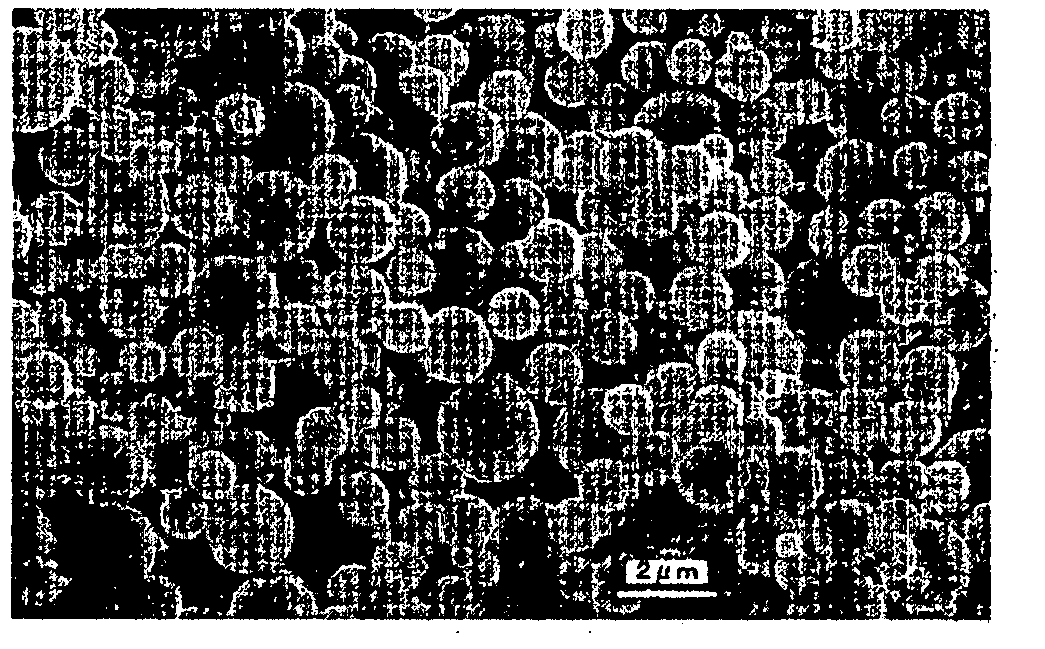 Process for producing luminant excitable with vacuum ultraviolet radiation, luminant excitable with vacuum ultraviolet radiation and luminous element including the same