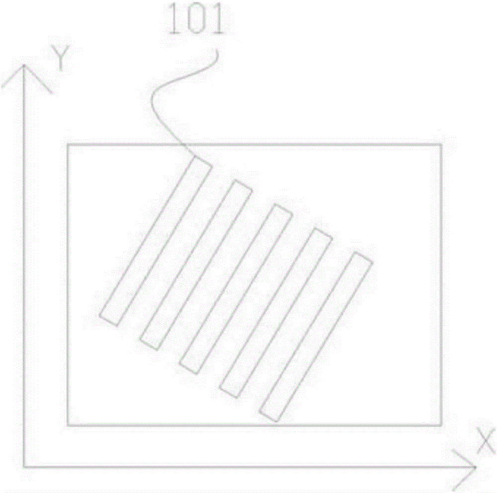 Naked eye three-dimensional display device based on active emitting type display technology