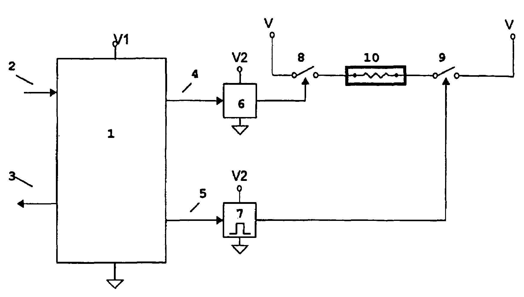 Failsafe control circuit for electrical appliances