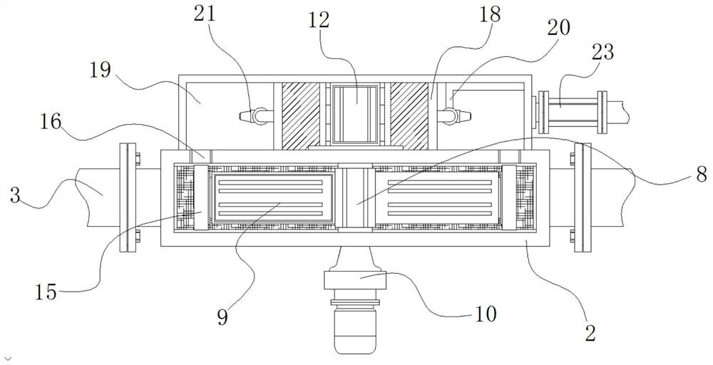 A diversion device with regulating function for municipal water supply