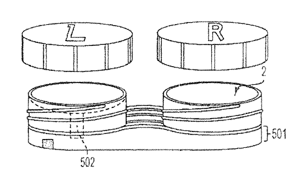 Contact lens case with predetermined life span for safety