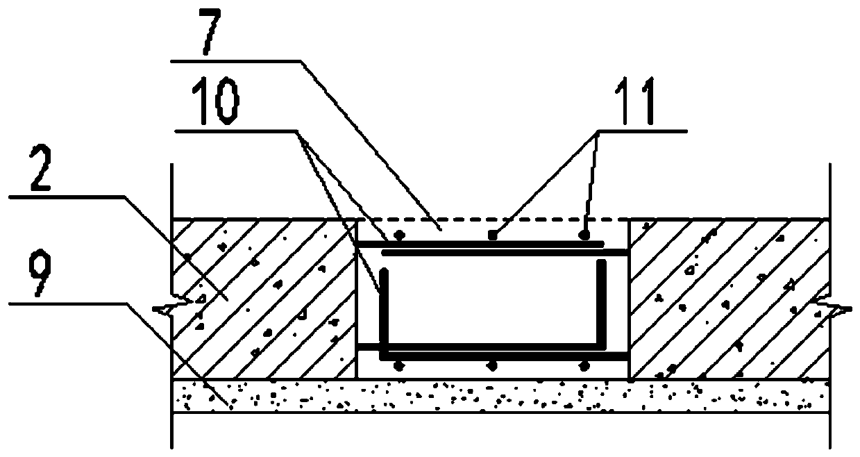 Prefabricated type cantilever retaining wall by grouting anchoring connecting method