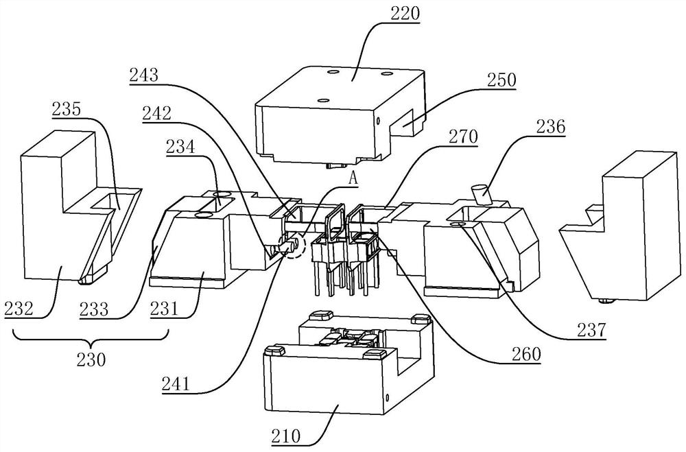 Manufacturing mold for MIM workpiece and workpiece machining method