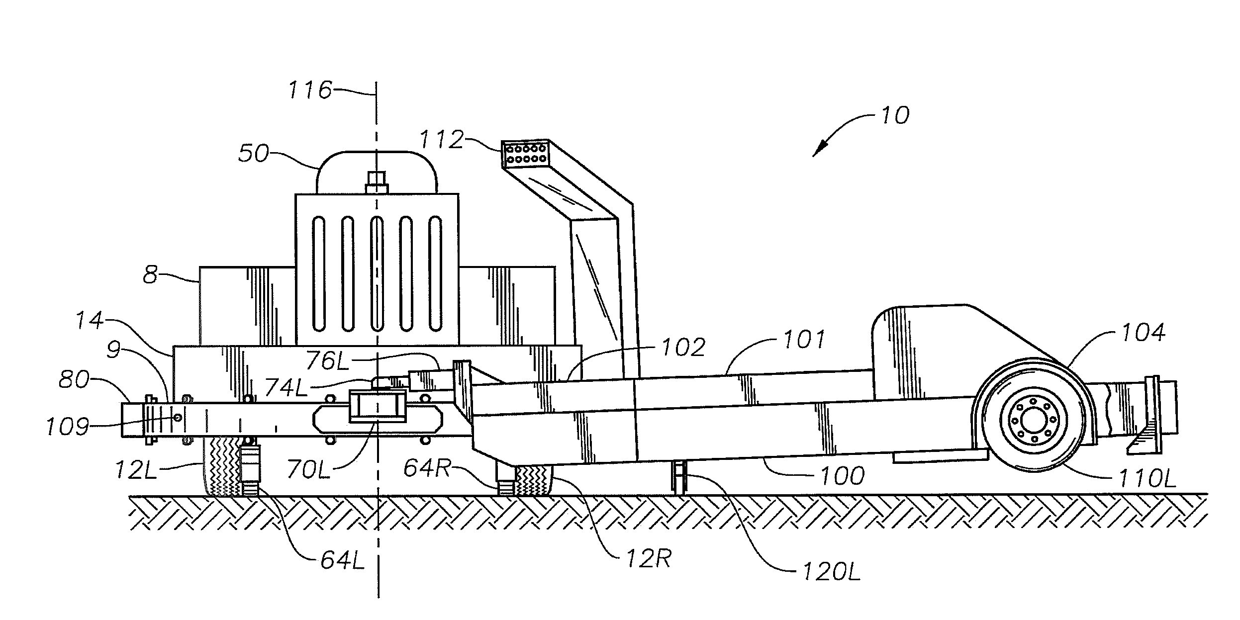 Omni-Directional Aircraft Transporter with Hinged Gate for Moving Aircraft