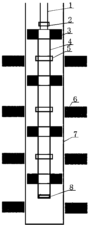 Two-channel injection multi-stage packer staged fracturing string and its application method