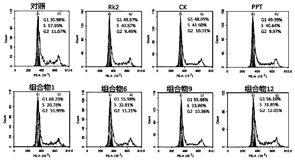 Anti-tumor compositions comprising rare ginsenoside Rk2, CK and PPT