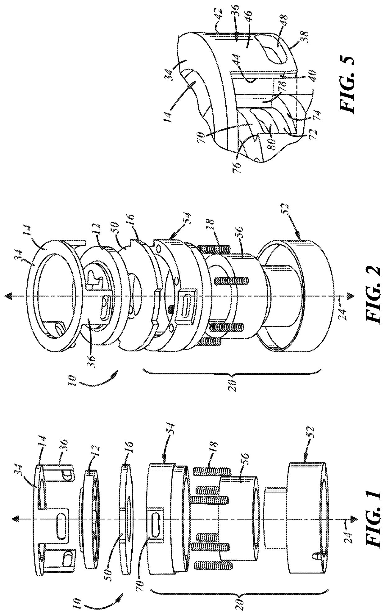 Miniature brake and method of assembly