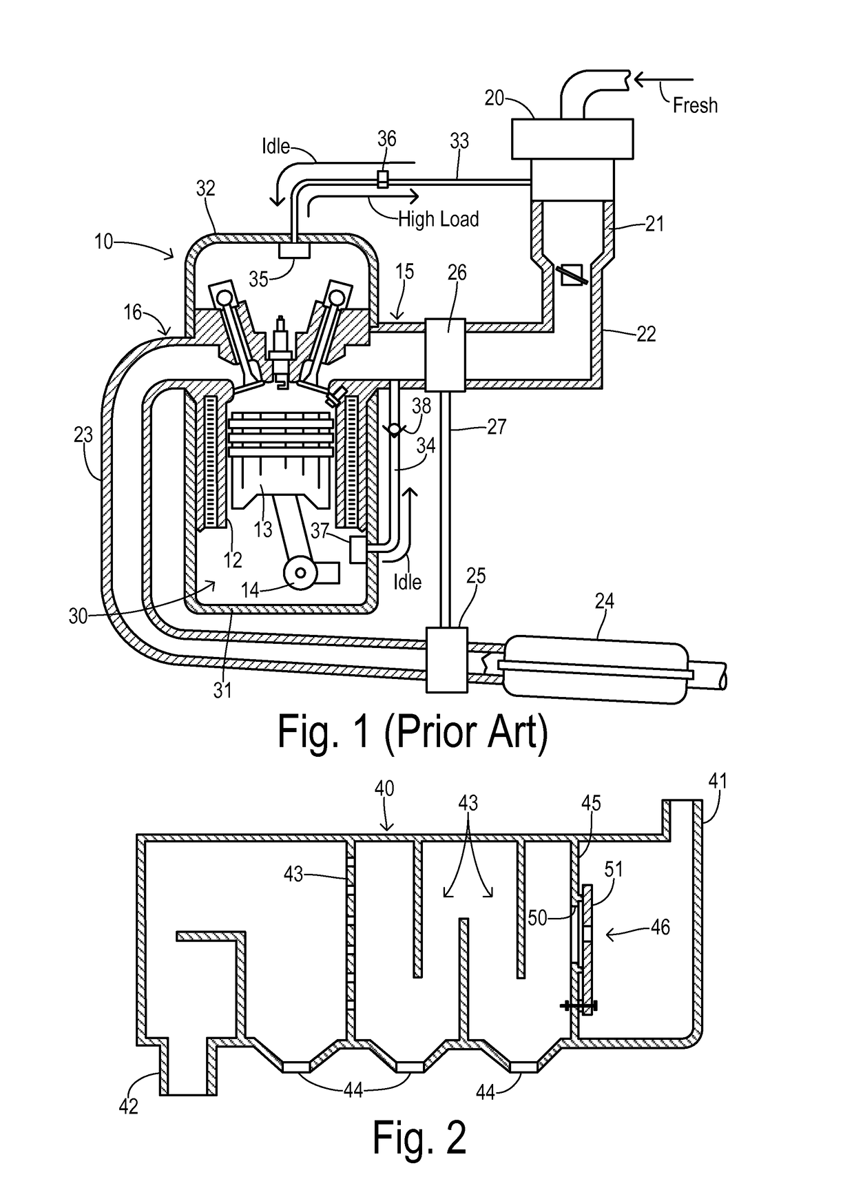 Crankcase ventilation for turbocharged engine