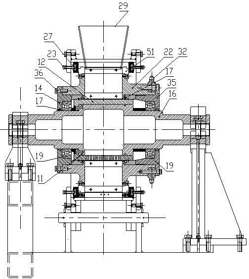 Impeller type wet spraying machinery