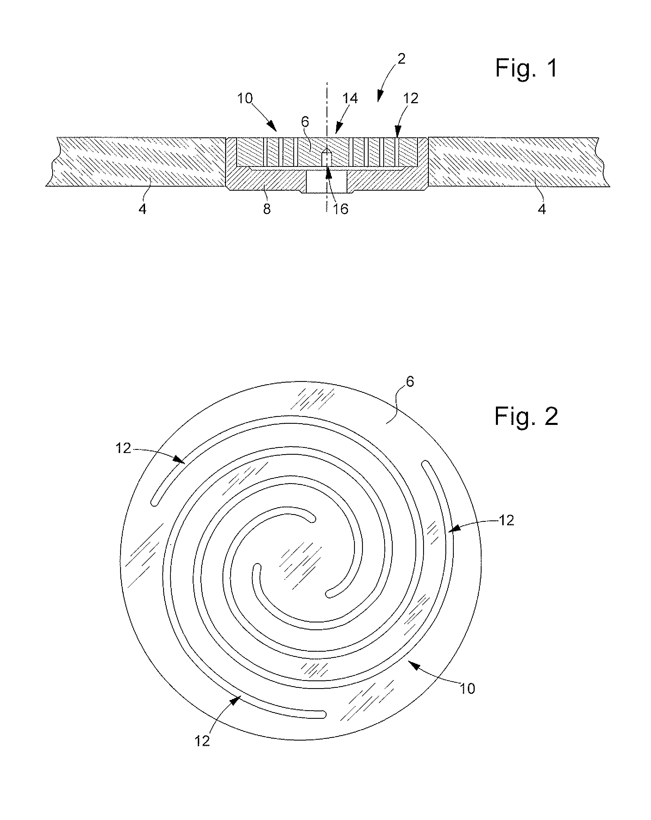 Shock resistant bearing for a timepiece