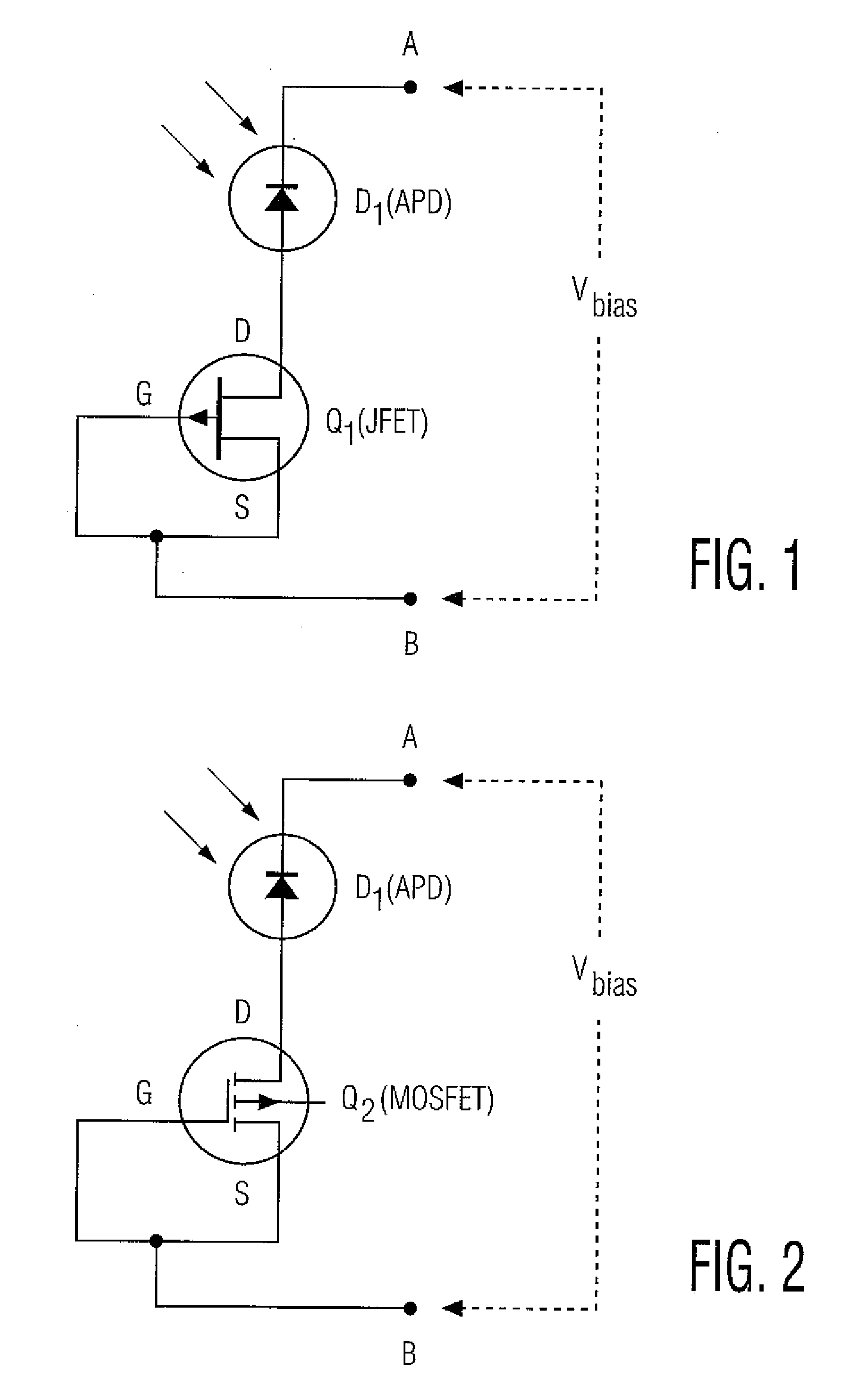 Method and Apparatus for Providing Non-Linear, Passive Quenching of Avalanche Currents in Geiger-Mode Avalanche Photodiodes