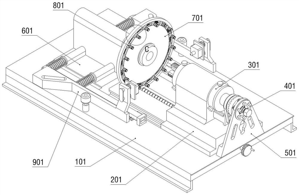 Detection device for turbine blade of aircraft engine