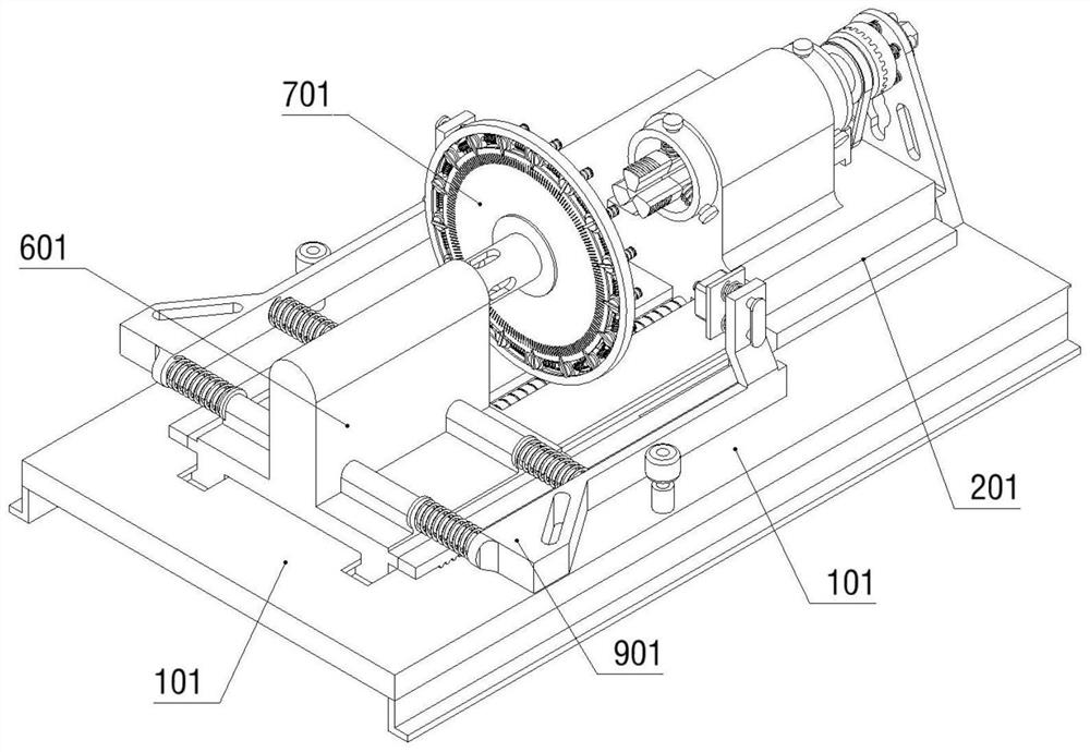 Detection device for turbine blade of aircraft engine