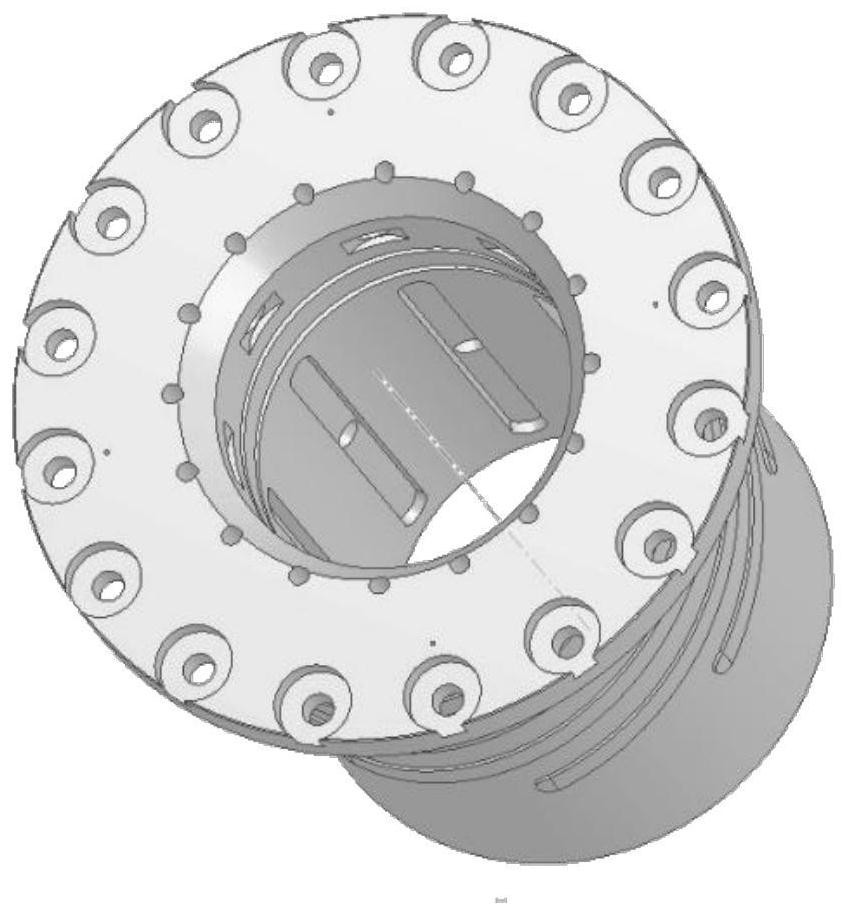 Multi-oil-cavity dynamic and static pressure sliding bearing oil film characteristic simulation method based on high-order isogeometry