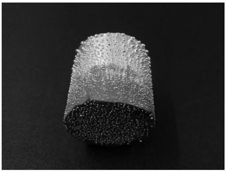 Preparation method of silver tin oxide contact material for improving sintering property of ingot blank