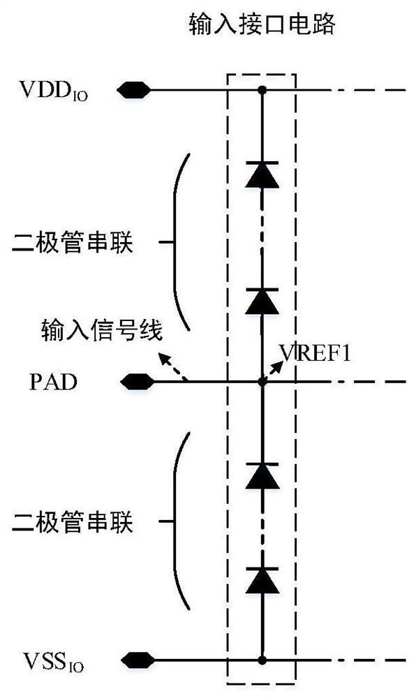 Cross-power-domain circuit and signal processing method