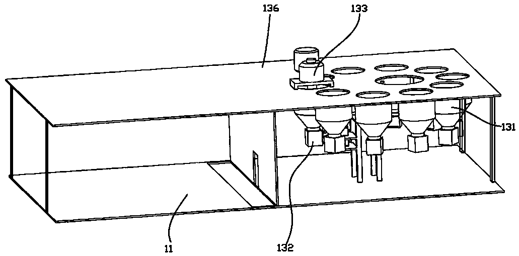 Steamed stuffed bun filling outputting device capable of outputting various fillings