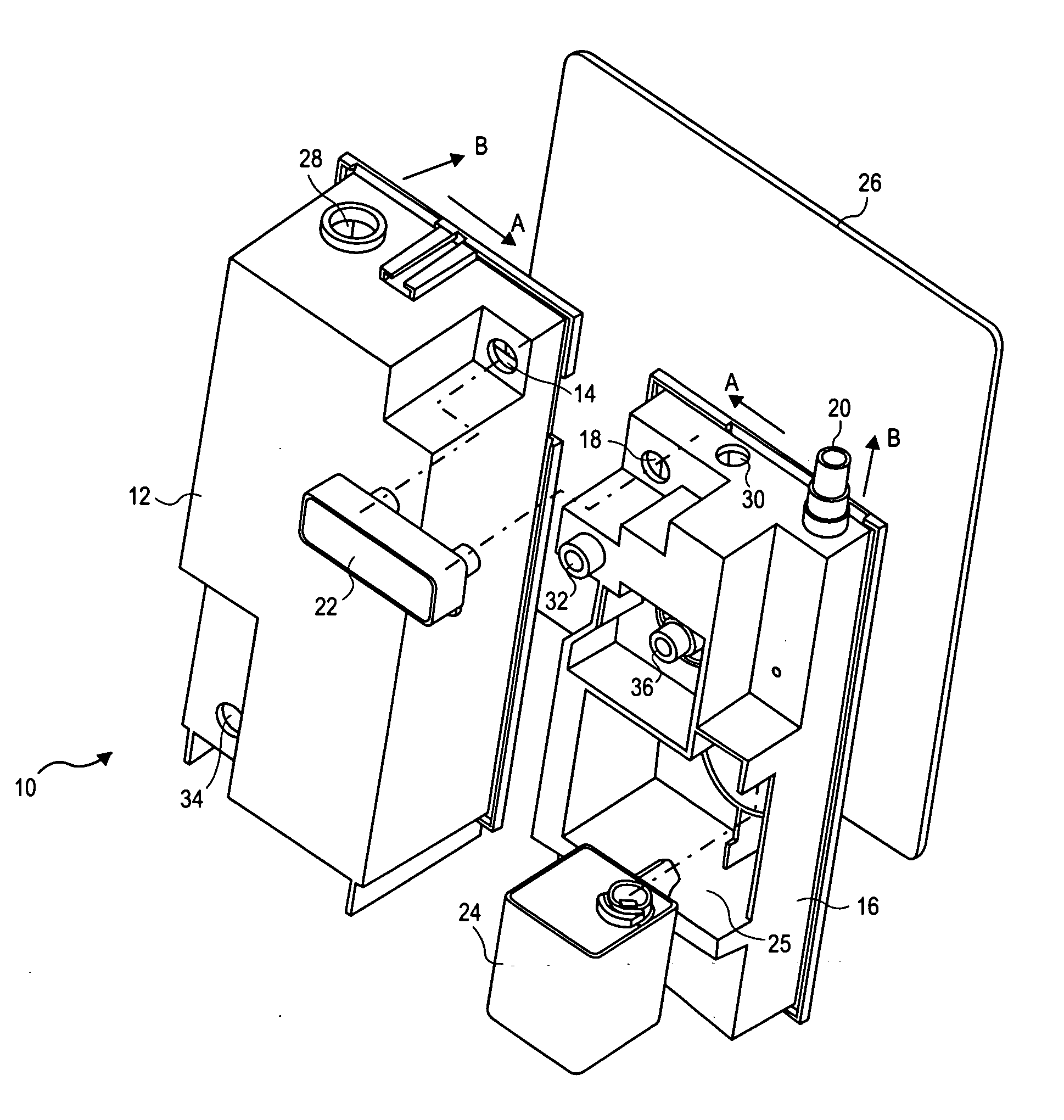 Modular chest drainage design and assembly method
