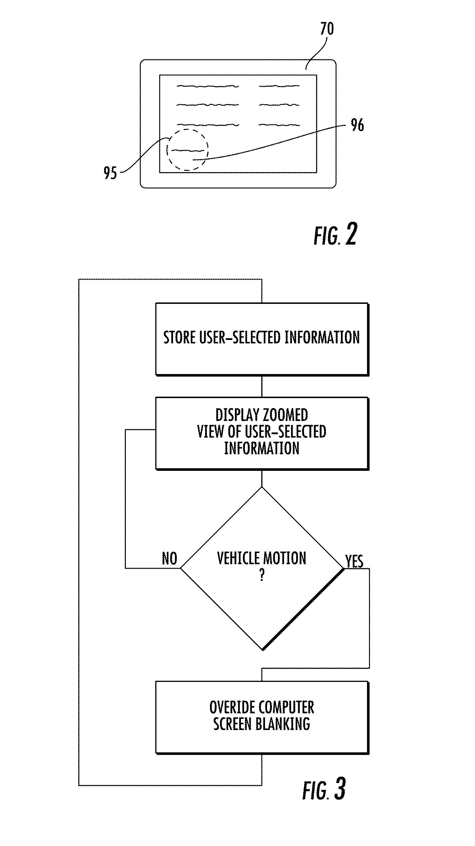 System and method for display of information using a vehicle-mount computer