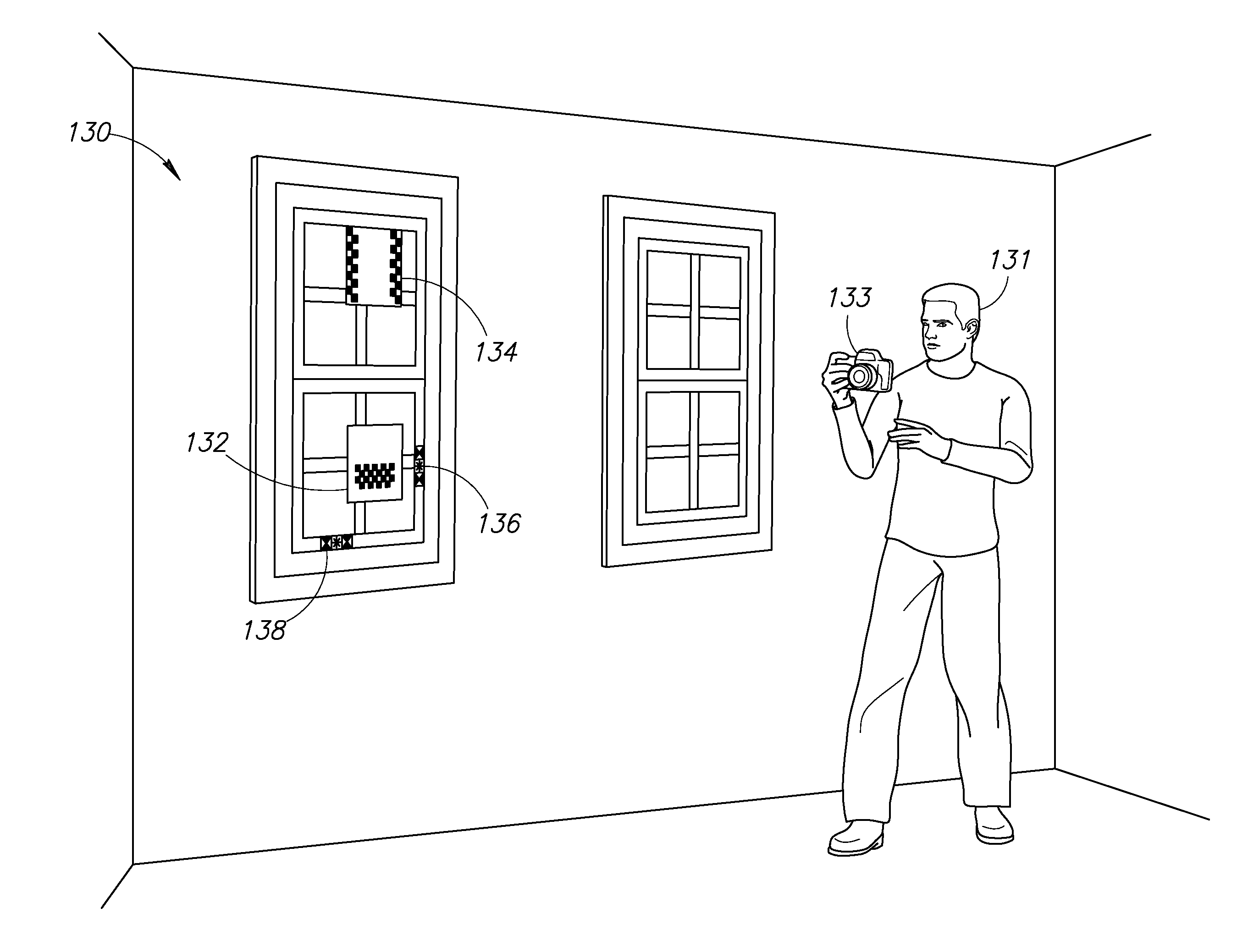 System and method of measuring distances related to an object