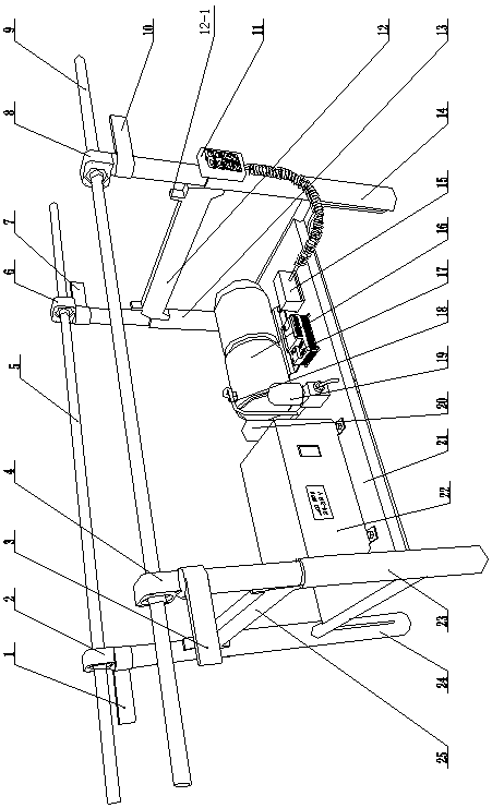 Operating table realizing automatic body-overturning purpose