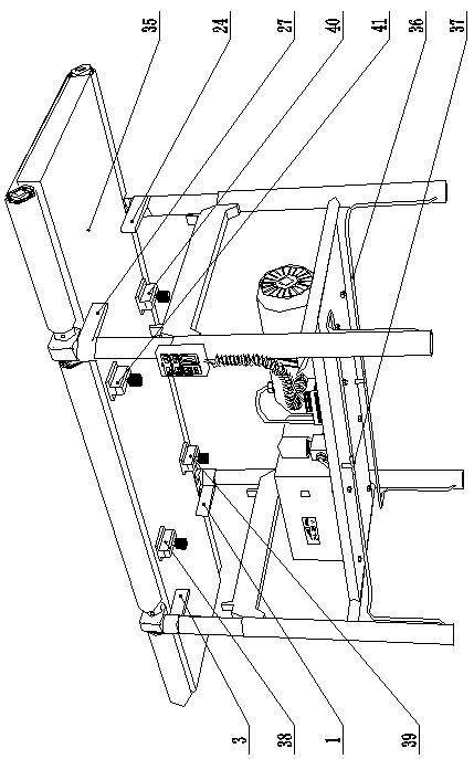 Operating table realizing automatic body-overturning purpose