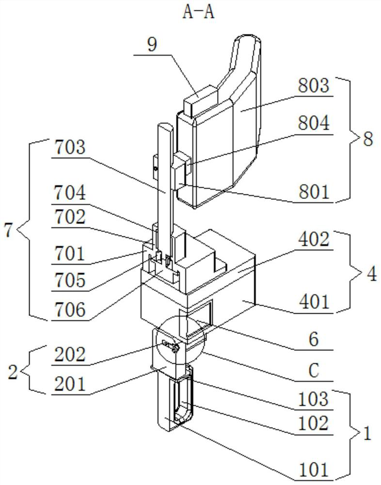 Mobile satellite communication handheld terminal antenna