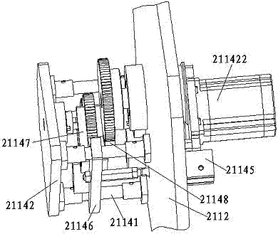 Material supplementing assembly of brake pump cover feeding machine