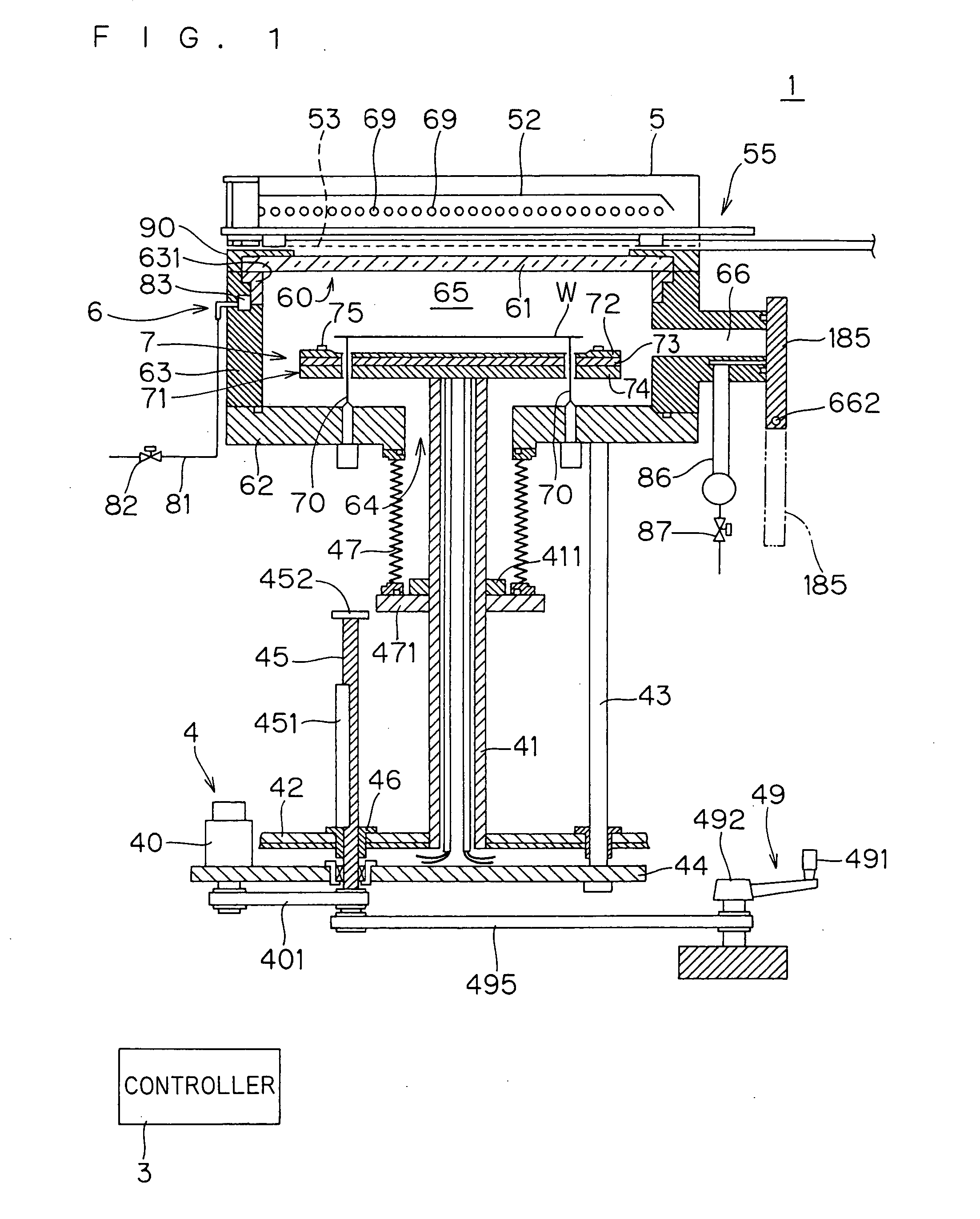 Susceptor for heat treatment and heat treatment apparatus