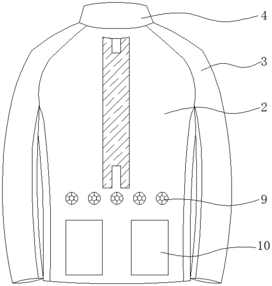 Electric power protective clothing