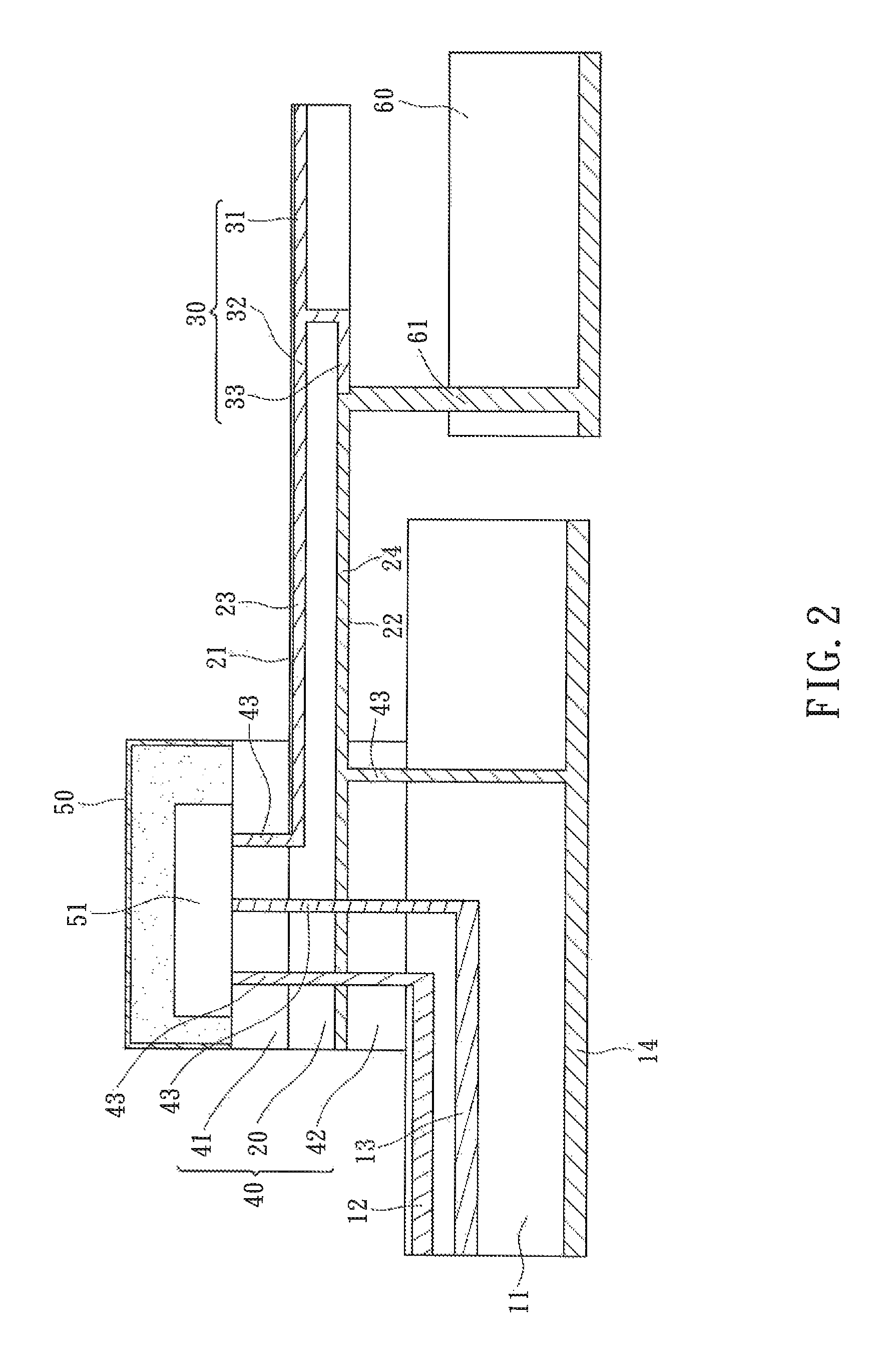 Wireless module with integrated antenna by using rigid-flex board