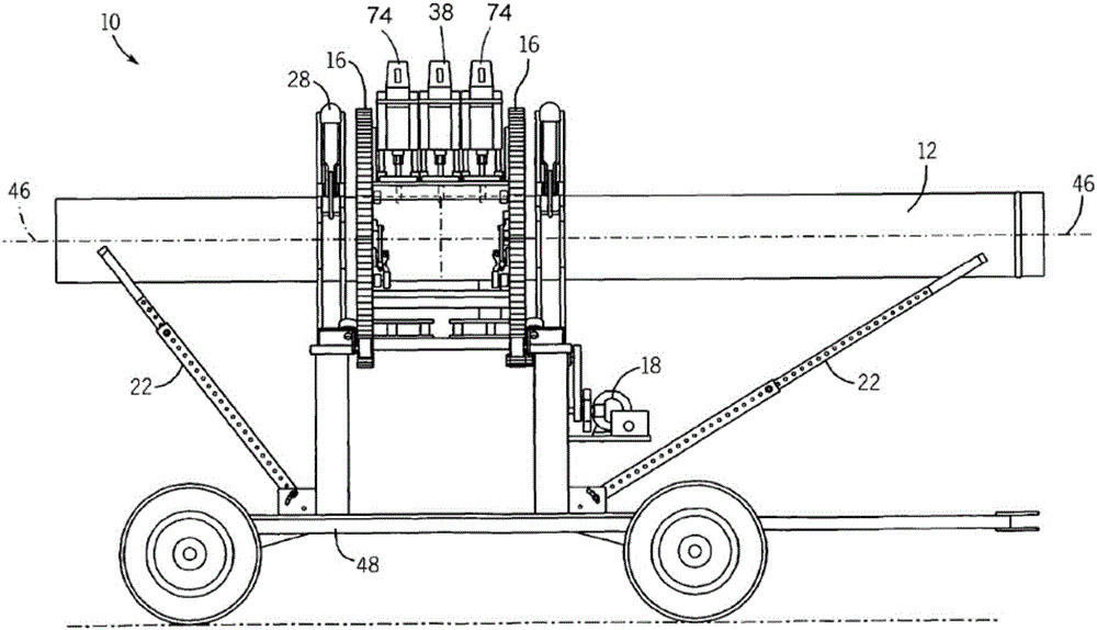 Movable machine tool