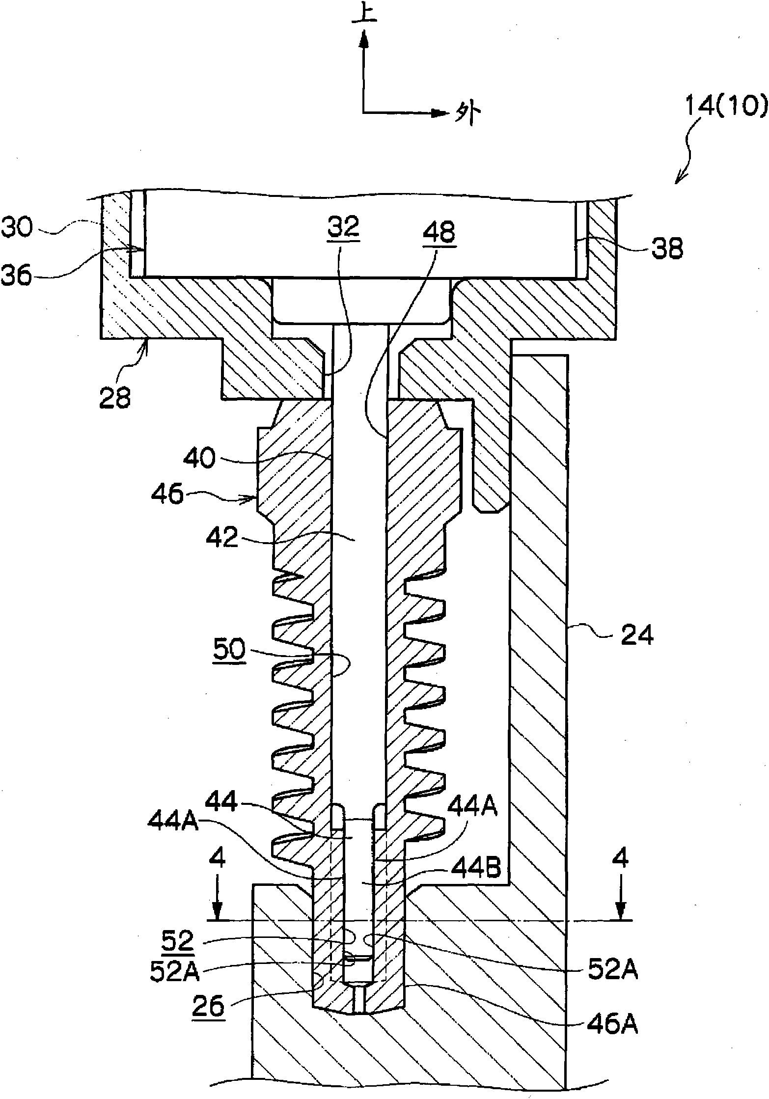 Rearview mirror device for vehicle