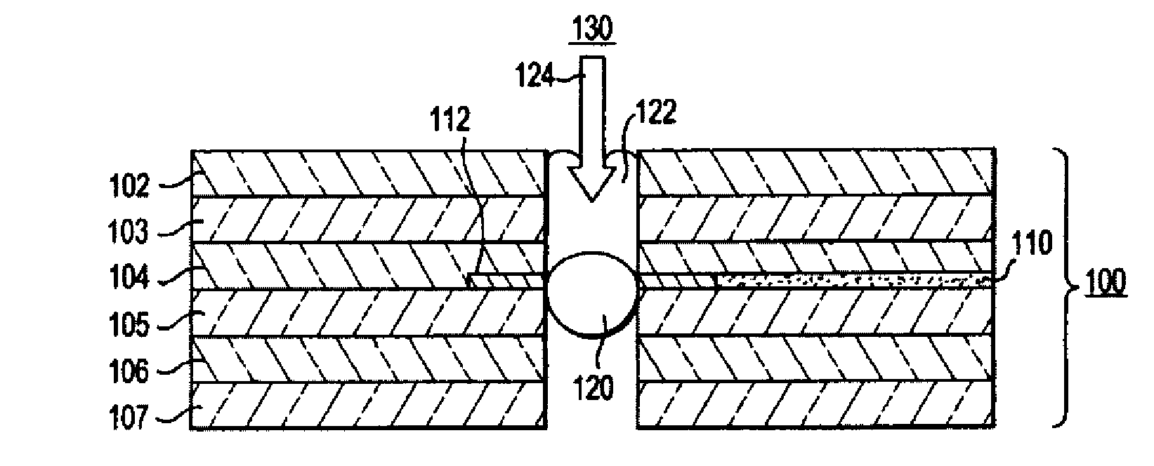 Printed circuit board minimizing undesirable signal reflections in a via and methods therefor