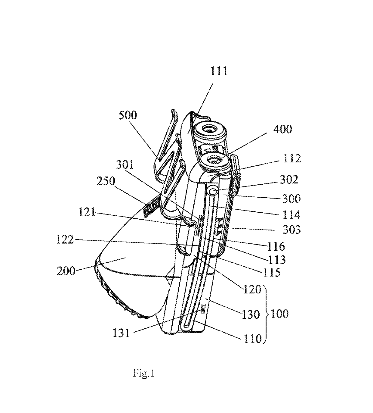 Portable pneumatic atomizing device