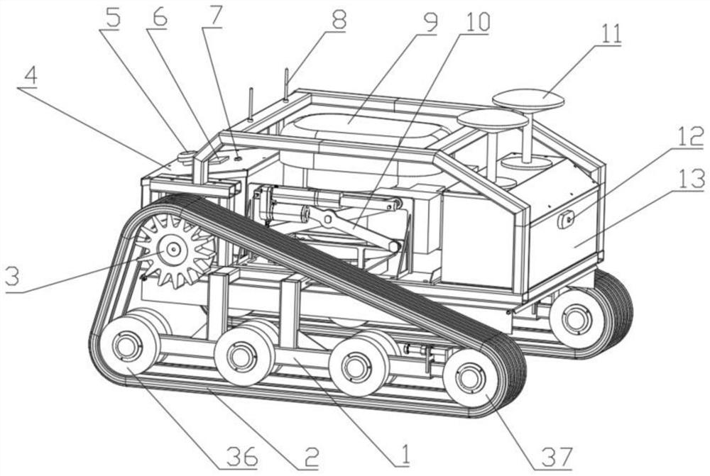 Mowing robot