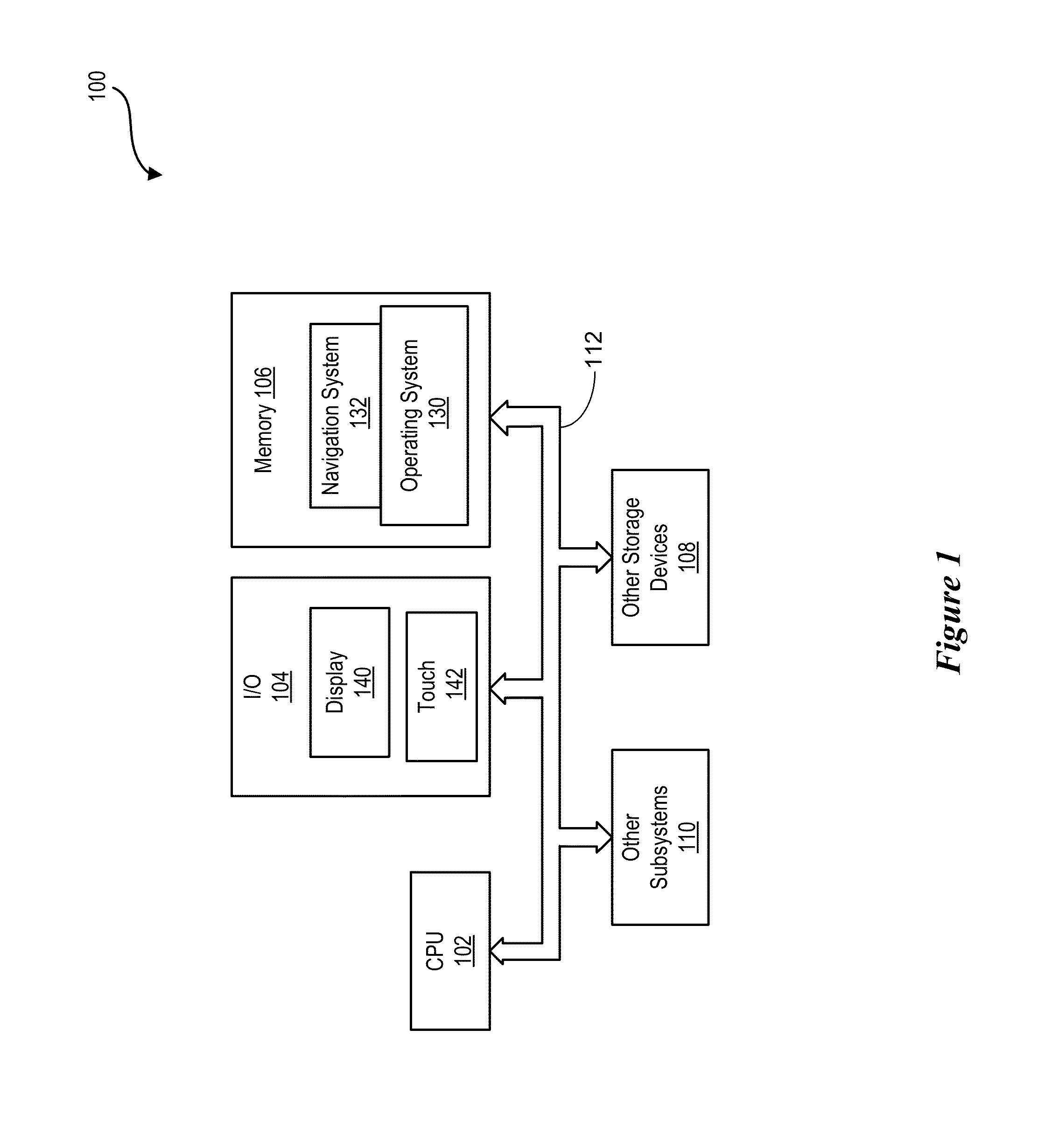 Identifying content via items of a navigation system