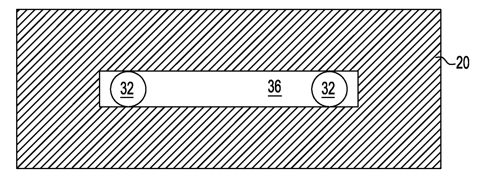 Sub-lithographic NANO interconnect structures, and method for forming same
