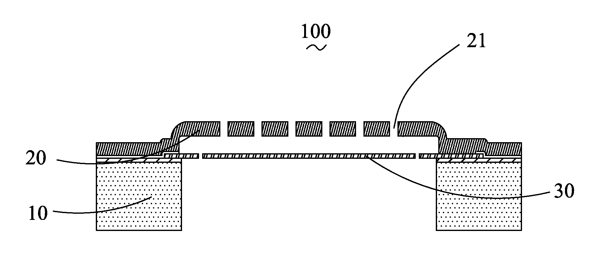 Diaphragm and silicon condenser microphone using same