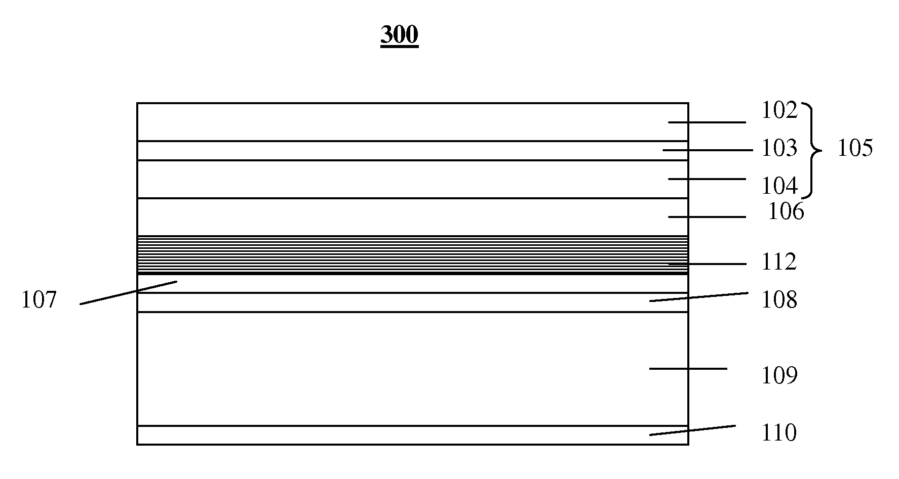 Light-emitting device containing a composite electroplated substrate