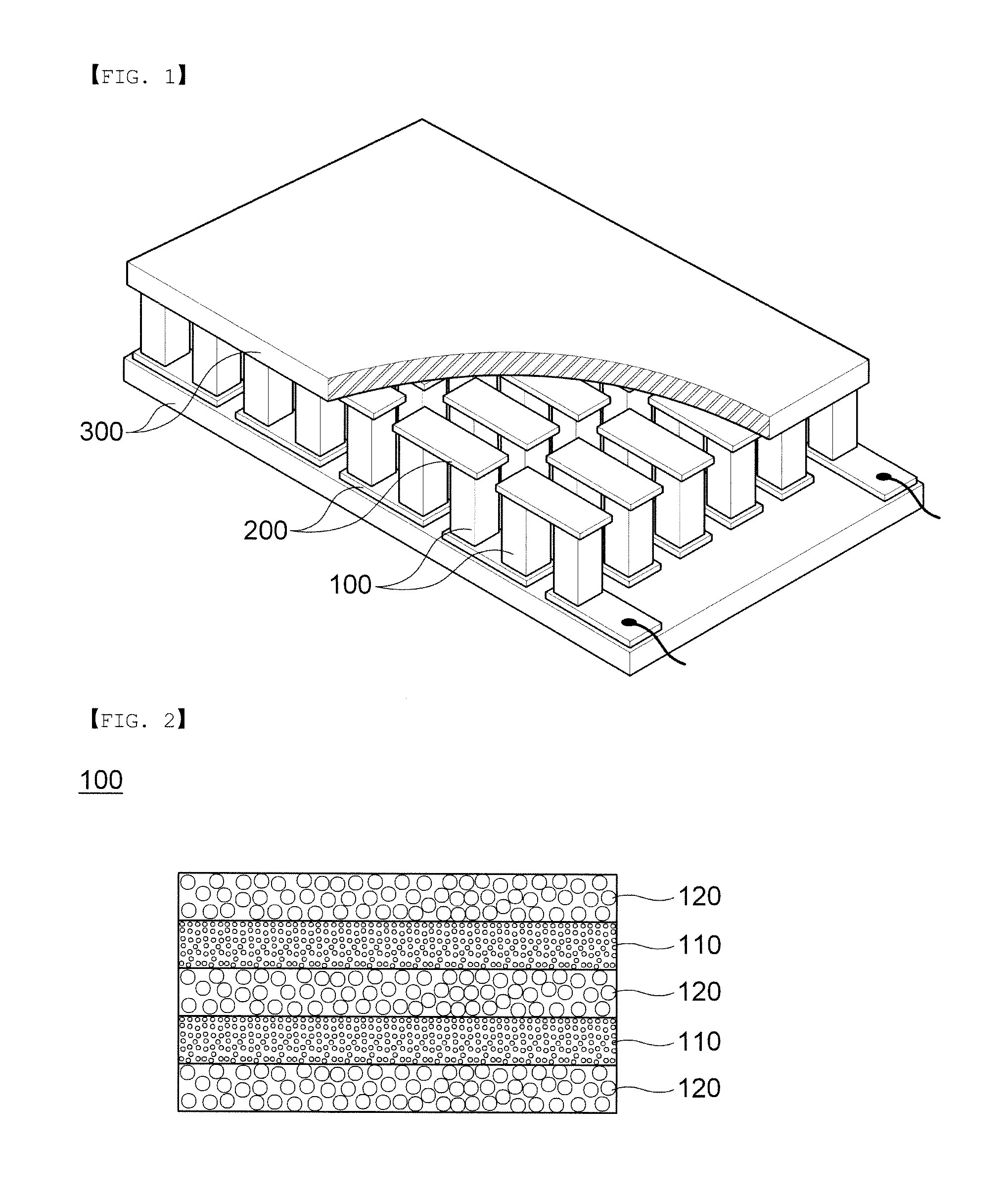 Thermoelectric element and thermoelectric module including the same