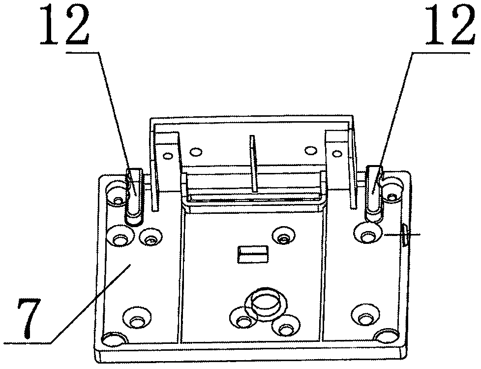 Mounting structure of laterally-placed battery box for electric bicycle