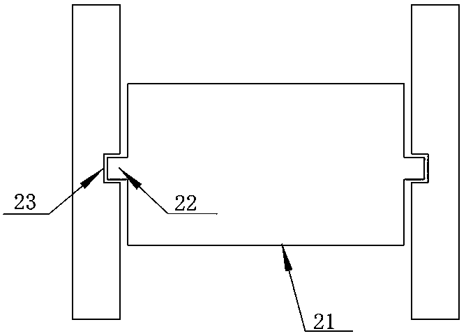 Inserting box with drawing box