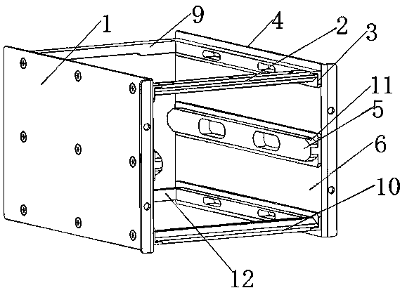 Inserting box with drawing box