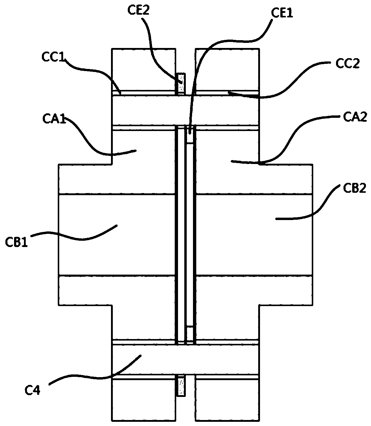 Part for leakage processing device based on petrochemical engineering and method of part